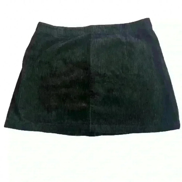 Sans Souci  black button skirt - Picture 2 of 4